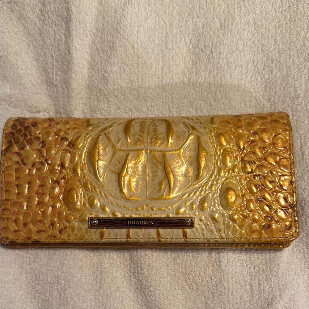 Brahmin Genuine Italian leather Wallet